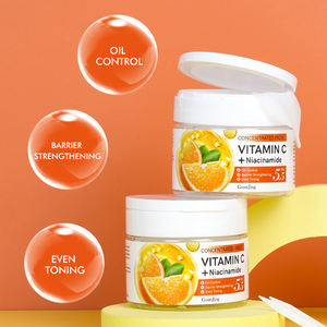 แผ่นโทนเนอร์สำหรับใบหน้าวิตามินซีและไนอาซินาไมด์ใหม่เพิ่มความกระจ่างใสให้กับใบหน้ารอยสิวรอยด่างดำแผ่นผ้าฝ้ายควบคุมน้ำมันสำหรับโทนเนอร์ - Product Image 3