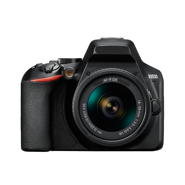Used D3500 Entry Level DSLR Camera Kit 18-55mm VR Zoom Lens 24.2MP CMOS Full HD 1080P Video SnapBridge for