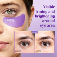 Masque Coréen Anti-Âge pour les Yeux au Bakuchiol, Peptides et Rétinol, avec Micro-Aiguilles – Effet Lifting, Raffermissant, Anti-Rides – Fabricant de Patchs Contour des Yeux