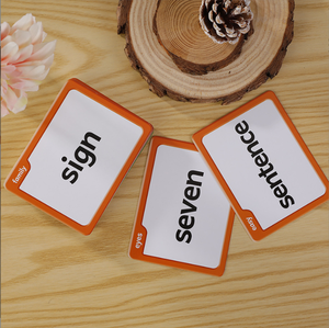 Vente en gros de puzzles pour l'éducation précoce des enfants, jeux de société, cartes de pratique en papier fantaisie durable avec lettres anglaises - Product Image 6