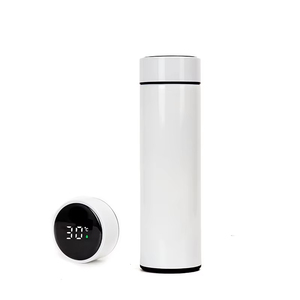 Termo Moderno de Acero Inoxidable Kecolove con Pantalla LED, Botella de Agua Digital Inteligente, Ideal para Camping, Incluye Tapas, 12-24h - Product Image 6