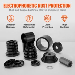 23-Piece Front <b>Wheel</b> Drive <b>Wheel</b> <b>Bearing</b> Press <b>Kit</b> Vehicle Tools for <b>Bearing</b> Removal Installation Including Sliding Screws - Product Image 5