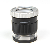 Testeur de lin, loupe 30x avec lumière led
