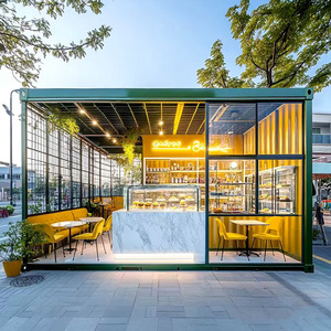 Contenedor Prefabricado de Lujo de 40 Pies con Certificación CE, Cafeterías, Bar Móvil, Kiosco, <span class=keywords><strong>Tienda</strong></span> de Comida Portátil de Ensamblaje Rápido, Modular - Product Image 2