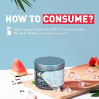 Muscle Blaze Créatine Micronisée Monohydrate CreAMP Poudre Pastèque Kool Aid (22 Portions 100g)