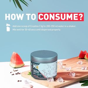 Muscle Blaze Micronizado Creatina Monohidrato CreAMP Polvo Sandía Kool Aid (22 Porciones 100g) - Product Image 4