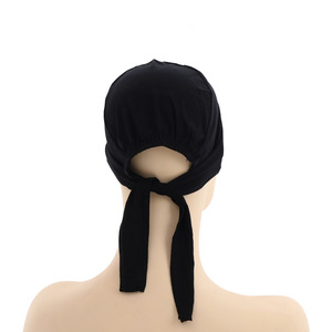 Fornitura professionale di fabbrica caldo di vendita musulmana cravatta posteriore maglia di cotone modale bambù interno Hijab Cap - Product Image 3