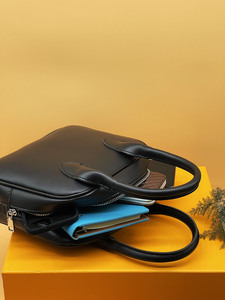 Bolso de mano para mujer, de piel sintética, con cremallera, color liso, para uso diario, exterior, negro, marrón, beige - Product Image 6