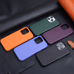 Logo personnalisé de qualité supérieure quantité minimale de commande bas 1 pièces étui de protection en gros pour téléphone portable housse de téléphone magnétique en cuir PU pour iphone 13 toutes les séries - Product Image 2