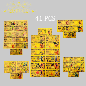 Billete Japonés Dragón Z 2026 de 41 Modelos Bañado en Oro de 24K para Regalos - Product Image 1