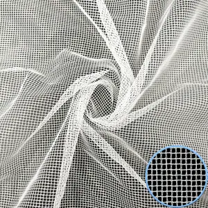 Soft comfortable clothing supply tulle fabric Wedding dress tulle fabric 100% polyester Breathable mesh fabric