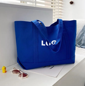 Bolsa de compras reutilizable, ecológica y de diseño, de tela, lona o algodón, con logo personalizado impreso, muy vendida. - Product Image 6