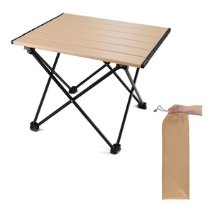 Tavolino <span class=keywords><strong>da</strong></span> Campeggio Portatile Ultraleggero in Alluminio Pieghevole per Spiaggia, Cucina all'Aperto, Picnic e Viaggi - Product Image 1