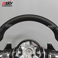 Volant en Cuir pour BMW Séries F01 F10 F11 F15 F20 F22 F30 F32 F33 F34 F31 F36 F80 F82 F90 E36 E39 E46 E60M