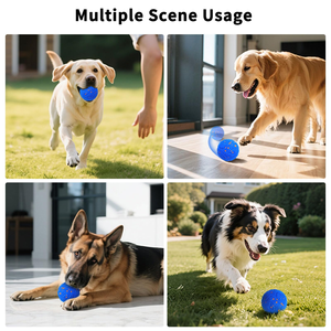 Smart Interactive Dog Toy Eco-Friendly E-TPU Material IPX7 Waterproof Automatic Moving <b>Bouncing</b> Rotating Air <b>Ball</b> - Product Image 5
