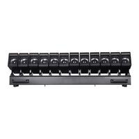 Lyre LED mobile 12*60W à faisceau lumineux ondulé avec émission RGBW, barre mobile LED Snake pour scène et DJ, avec DMX512, fonction Focus et Flash