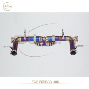 <span class=keywords><strong>ท่อไอเสีย</strong></span>สำหรับ Ferrari 458 ไทเทเนียม Catback คุณภาพสูง ไม่มีวาล์ว  ท่อเก็บเสียงเพิ่มประสิทธิภาพสำหรับ Ferrari - Product Image 5
