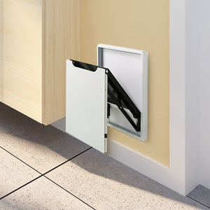 Aluminum Alloy Folding <b>Stool</b> Wall Mounted Concealed <b>Bathroom</b> Chair Durable Household Entryway Furniture - Product Image 2