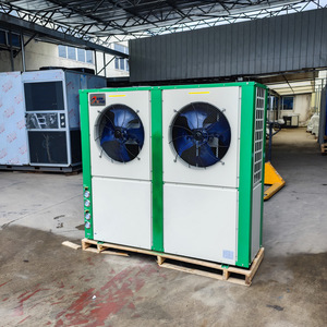 Bomba de Calor de Cascada de Alta Temperatura de 15 CV con Fuente de Aire R-410A 380V, Ahorro de Energía Metálico, Material Semiconductor, Calentamiento de Agua Pura - Product Image 1