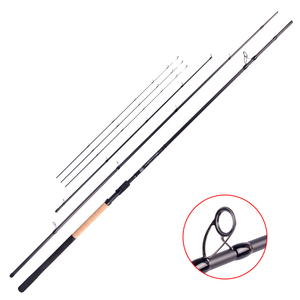 Canna da Pesca Feeder in Fibra di Carbonio Pura Leggera 3,9m per Pesca di Gamberi e Carpe in Lago/Fiume/Margine con Porta Mulinello Fuji - Product Image 2
