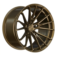 Jantes forgées concaves profondes style CF-4 18-21 pouces 5x112 5x114.3 noir mat pour Audi RS3 8Y 8V S3 8V A3 8Y