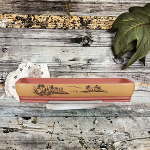 Vasi Rettangolari in Ceramica <span class=keywords><strong>Viola</strong></span> per Bonsai e Fiori, per Uso Esterno e Domestico - Product Image 2