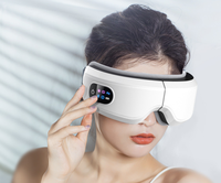 Gladness Vibration Compression Thermique Haute Qualité Vibrant Petite Échelle Portable Intelligent Électrique Masseurs Des Yeux avec Chaleur