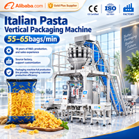 Machine d'emballage VFFS multifonctionnelle 500g à pesage automatique pour pâtes, directement de l'usine