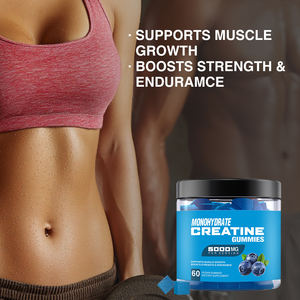 OLLI OEM özel etiket kreatin monohidrat sakızlı takviyesi kreatin Gummies ön iş enerji sakızlı kreatin - Product Image 5