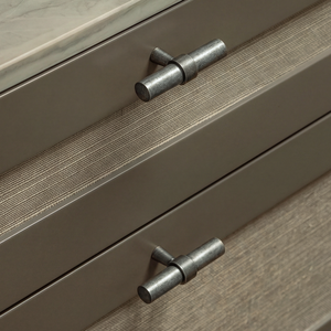 Poignées de porte de placard minimalistes en argent antique H59 en forme de T pour armoire et placard, faible MOQ 2 paires - Product Image 4