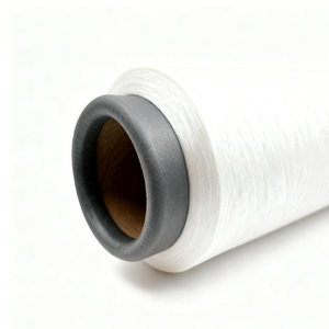 Chất lượng cao nhà máy bán hàng <span class=keywords><strong>dty</strong></span> polyester sợi 100D/144f <span class=keywords><strong>CD</strong></span> nguyên Trắng bán ngu si đần độn AA lớp - Product Image 2