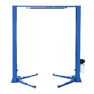 WZDM Safe CE Certified Hydraulic Auto 4 Ton Portable 2 Post Car Lift Manual Lock Release Car Lifter Hydraulic 2 Post Lift