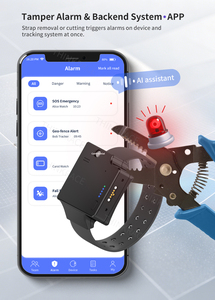 Rastreador de tobillo a prueba de manipulaciones, Motor de operaciones de datos conversacionales con IA impulsado por intención - Product Image 6
