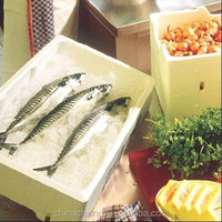 Boîte à glace, boîte à poisson, boîte en polystyrène extensible pour l'emballage, prix d'usine le plus vendu
