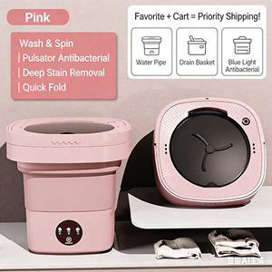 Mini Lavadora de 6L y 13L Mejorada con Cesta de Centrifugado, Lavadora Plegable para <span class=keywords><strong>Ropa</strong></span> Interior, Electrodomésticos de Lavandería para Baño - Product Image 6