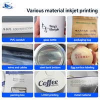 Printer Inkjet Industri Otomatis Portabel Bertenaga Baterai XP600 Print Head Kertas Plastik Tekstil Tinta Pewarna Garansi 1 Tahun