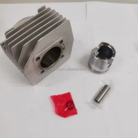 Kit Haut Moteur Neuf Cylindre Piston 47mm Airsal pour MBK 51 WANOU Pièces Moto AV10