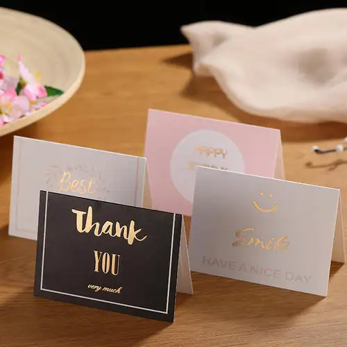 6 piece thank you business cards with logo jewelry thank you card thank you cards custom with logo