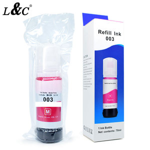 Cao cấp ep003 tương thích số lượng lớn nước dựa trên chai refill tinta Dye 003 mực cho <span class=keywords><strong>Epson</strong></span> l3100 l5196 l3110 l3150 máy in - Product Image 4