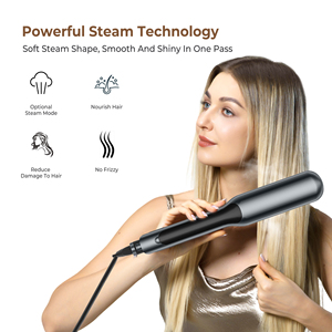 Lisseur à vapeur infrarouge professionnel à ions négatifs en céramique pour femmes, fer à lisser avec logo personnalisé OEM - Product Image 6
