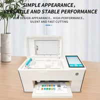 2-in-1 Smart Cutting Automatische Installation der UV-Laminierung 3D/2.5D Wasserdichte Displayschutz-Schneide maschine 7-Zoll-Cutter-Handys