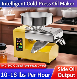 Mini Prensa de Aceite Frío y Caliente, Extractor de Aceite Eléctrico Casero para Cacahuete, Sésamo, Oliva, Coco, Almendra, Colza y Semilla de Calabaza - Product Image 1