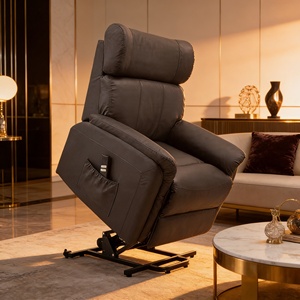 Sièges <span class=keywords><strong>de</strong></span> théâtre en cuir, home cinéma électrique et canapé fonctionnel inclinable, fauteuil pour personnes âgées, salon - Product Image 1