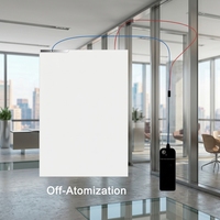 Wasserdichte Schaltbare Glasfolie PDLC-Folie Intelligente Fensterfolie