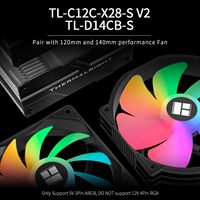 Thermalright New Style Peerless Assassin 140 SE ARGB Gaming Pc Air Cooler Low Noise Cpu Cooling Fan for LGA1700 1200 AM5 AM4