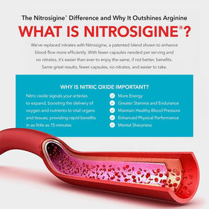 Capsules nutritives d'oxyde nitrique pour adultes : Énergie, soins corporels, soins intensifs hospitaliers et en milieu de bureau, suppléments pour la démence - Product Image 5