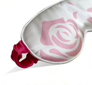 16Mm 100% Pure Mulberry Silk Eye Mask - <b>Light</b> Blocking, Hair Care, Soft Breathable for Travel & Night <b>Sleep</b> - Product Image 2