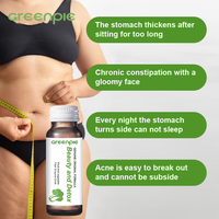 Greenpie OEM/ODM marque privée personnaliser la saveur des boissons amincissantes stimuler le métabolisme des boissons détoxifier et embellir l'enzyme Oral Liquid
