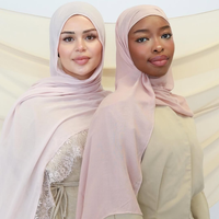 Nouvel Arrivage 2026 – Voile Modal en Dentelle 180x70 Couleur Unie – Foulard Châle Hijab Respirant en Coton et Modal pour Usage Quotidien