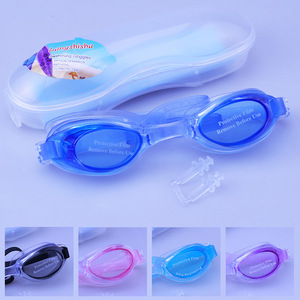 Gafas de Natación Planas Ajustables Universales Impermeables Disponibles en Varios Colores - Product Image 5